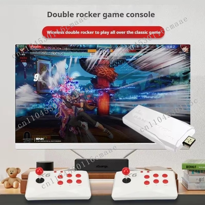 Gaming Console All - クラシックTVゲームコンソール高品質ワイヤレスゲーム機、20000種類以上のレトロゲーム搭載オールインワンゲームジョイスティック