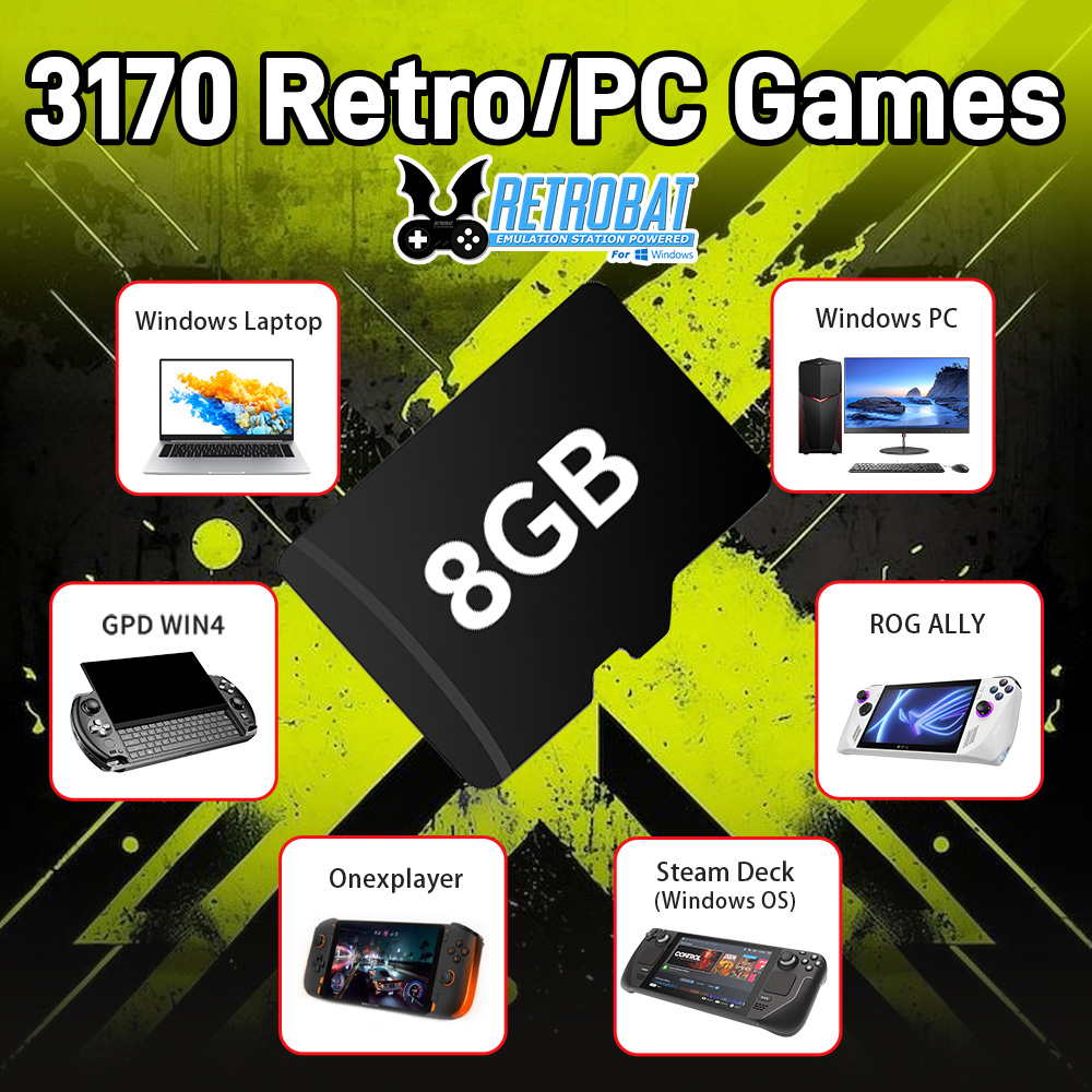 Gaming Console Latest - 8GB ゲーム TF カード 3170 レトロ/PC