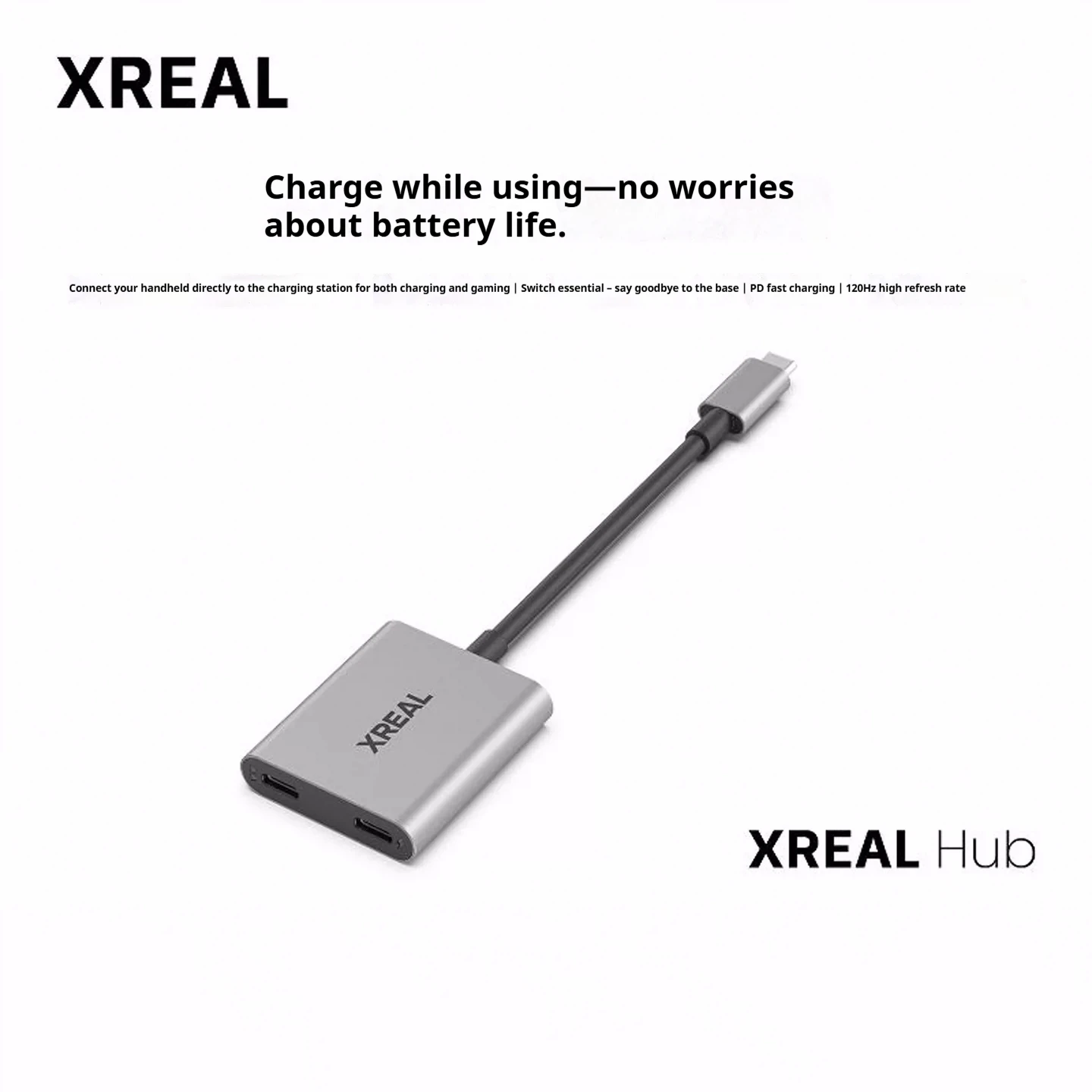 XREAL Hub USB-Cアダプター：ARグラス、携帯型 - Gaming Console Rog Ally のレビューと価格