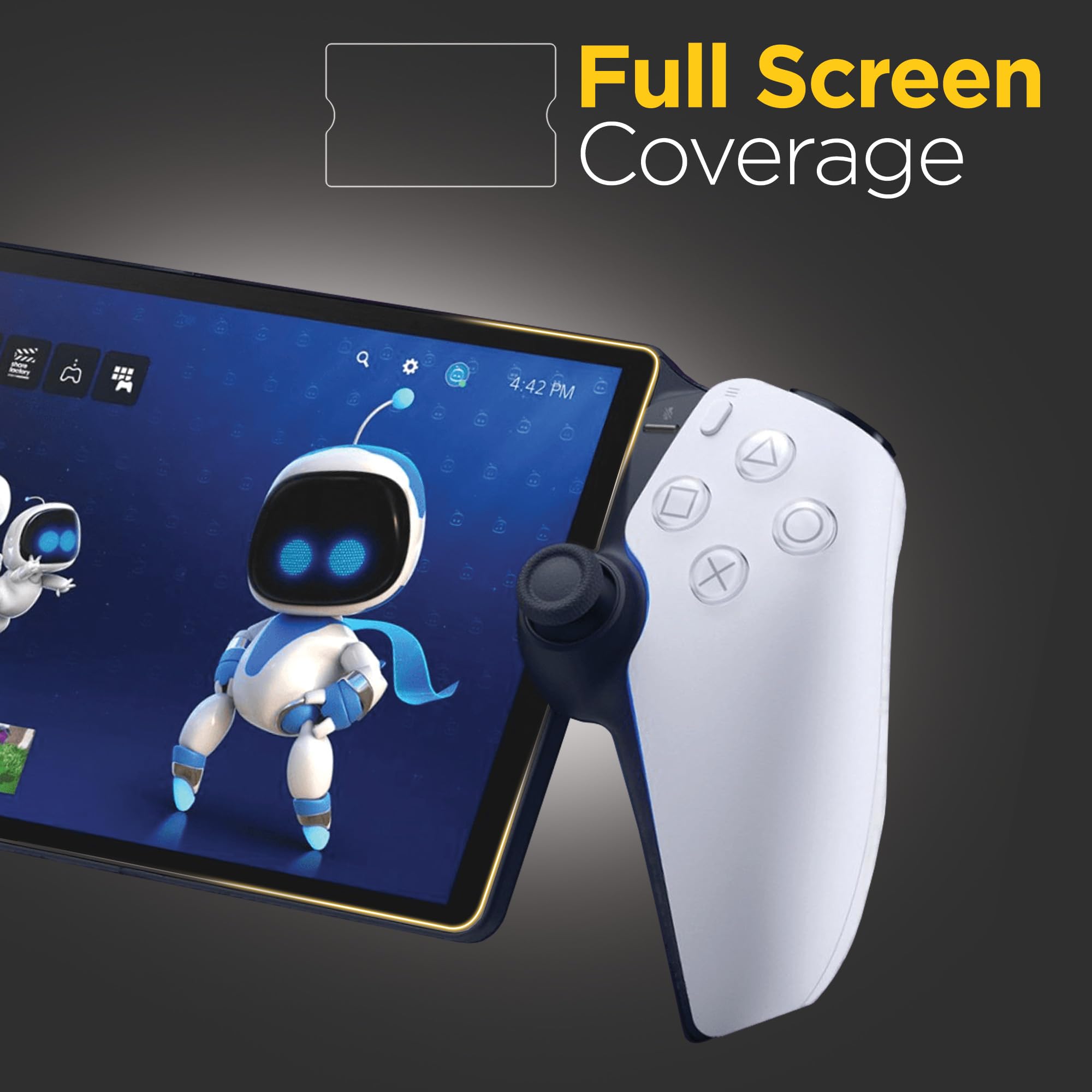 スクリーンプロテクター強化ガラスプレイステーションポータルリ - Gaming Console Latest のレビューと価格