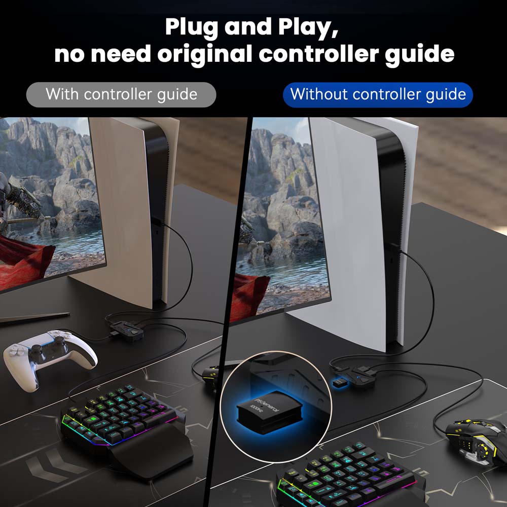 PS5 ゲーミングキーボードマウスコンボ USB タイプ C - Gaming Console Latest のレビューと価格