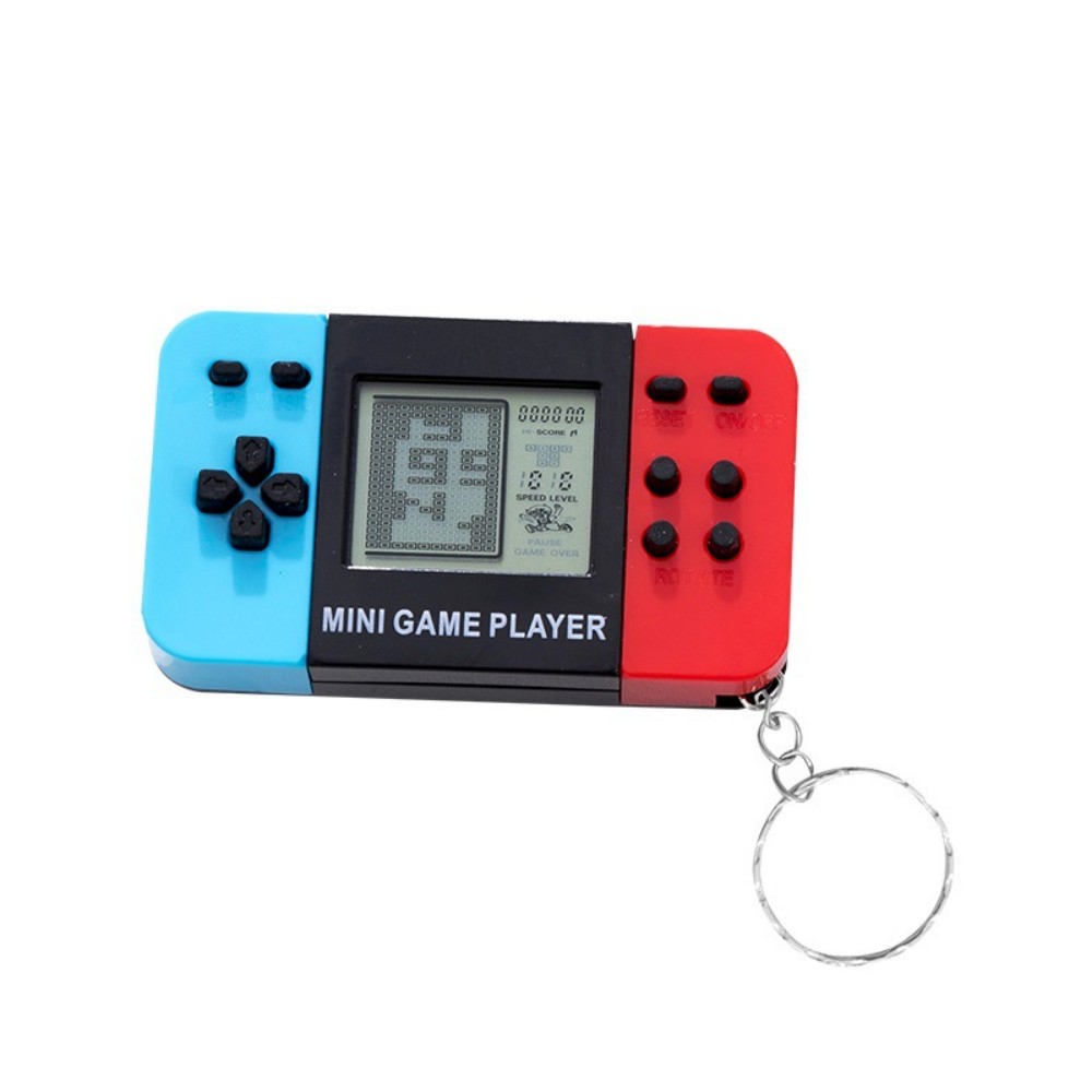 クラシックテトリスハンドヘルドゲームコンソールキーホルダーレ - Gaming Console Keychain のレビューと価格