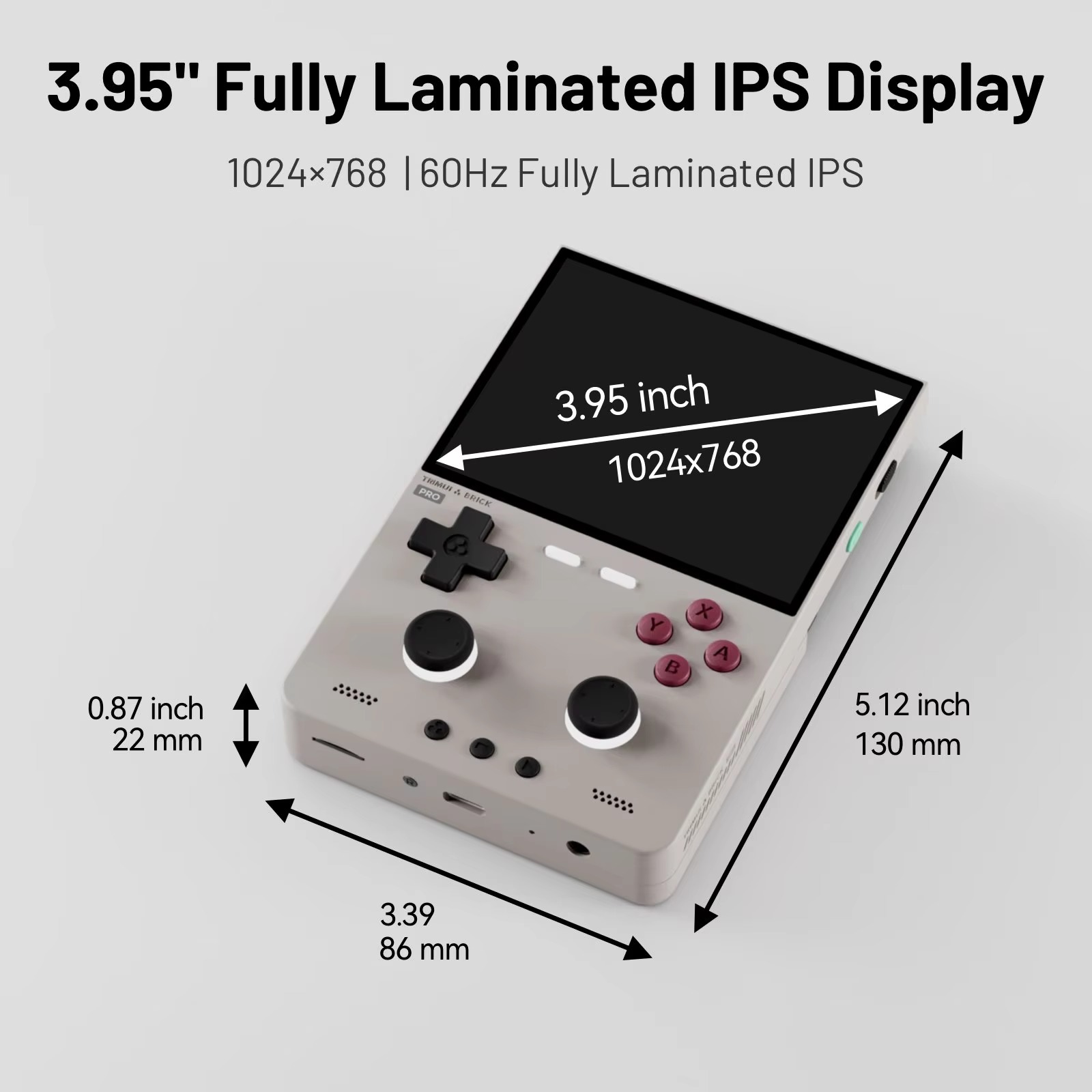 TRIMUI BRICK PRO ハンドヘルドゲーム機 レト - Gaming Console Under 5000 のレビューと価格